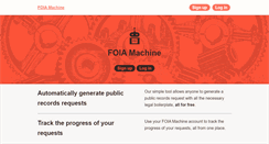 Desktop Screenshot of foiamachine.org